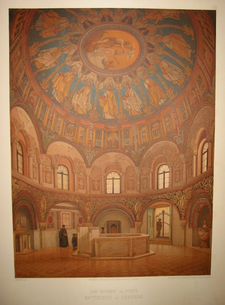 Kà¶hler Heinrich San Giovanni in Fonte. Battistero di Ravenna 1880 Leipzig 